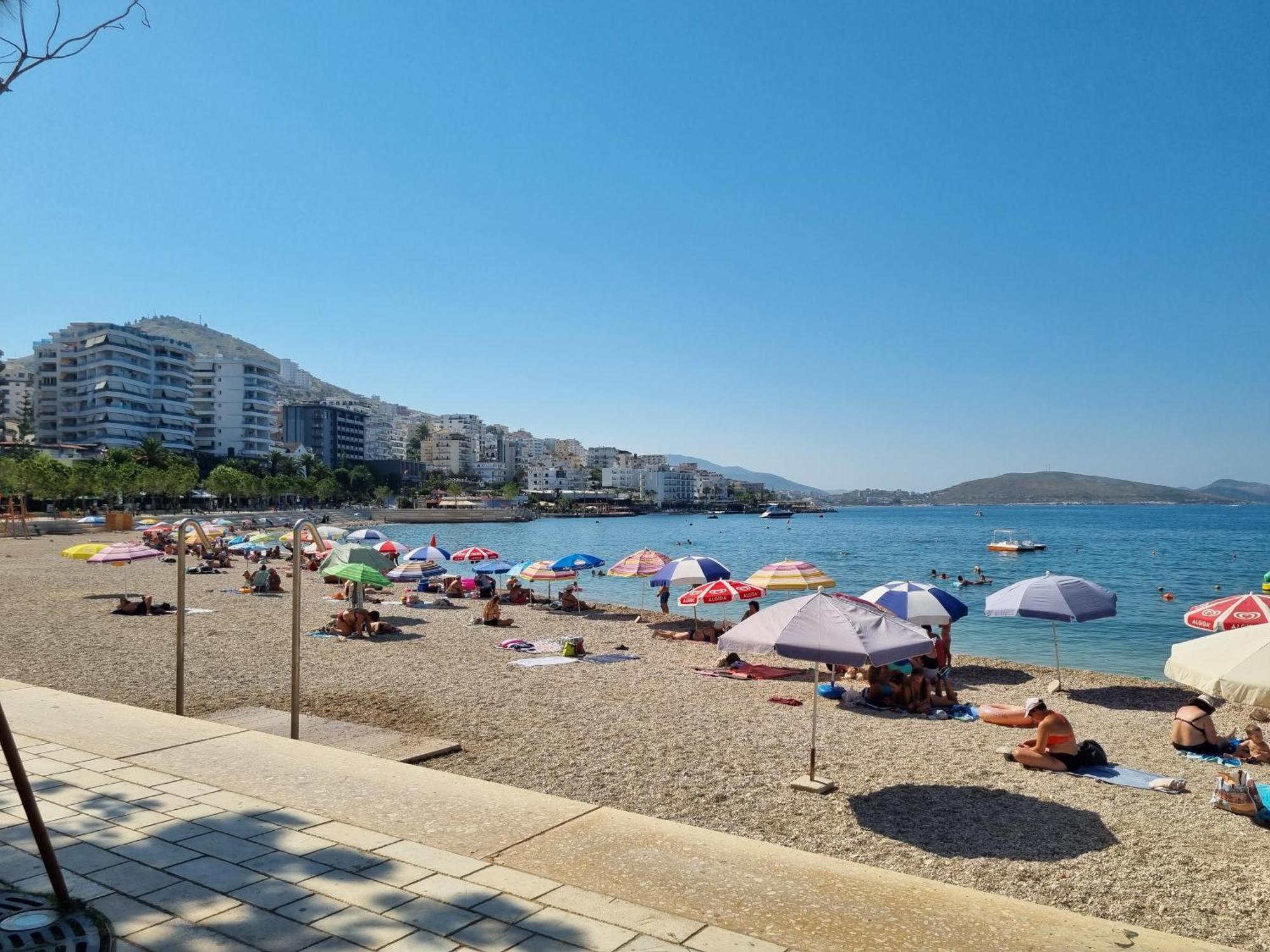 Sunset Tarraces Apartman Saranda Kültér fotó