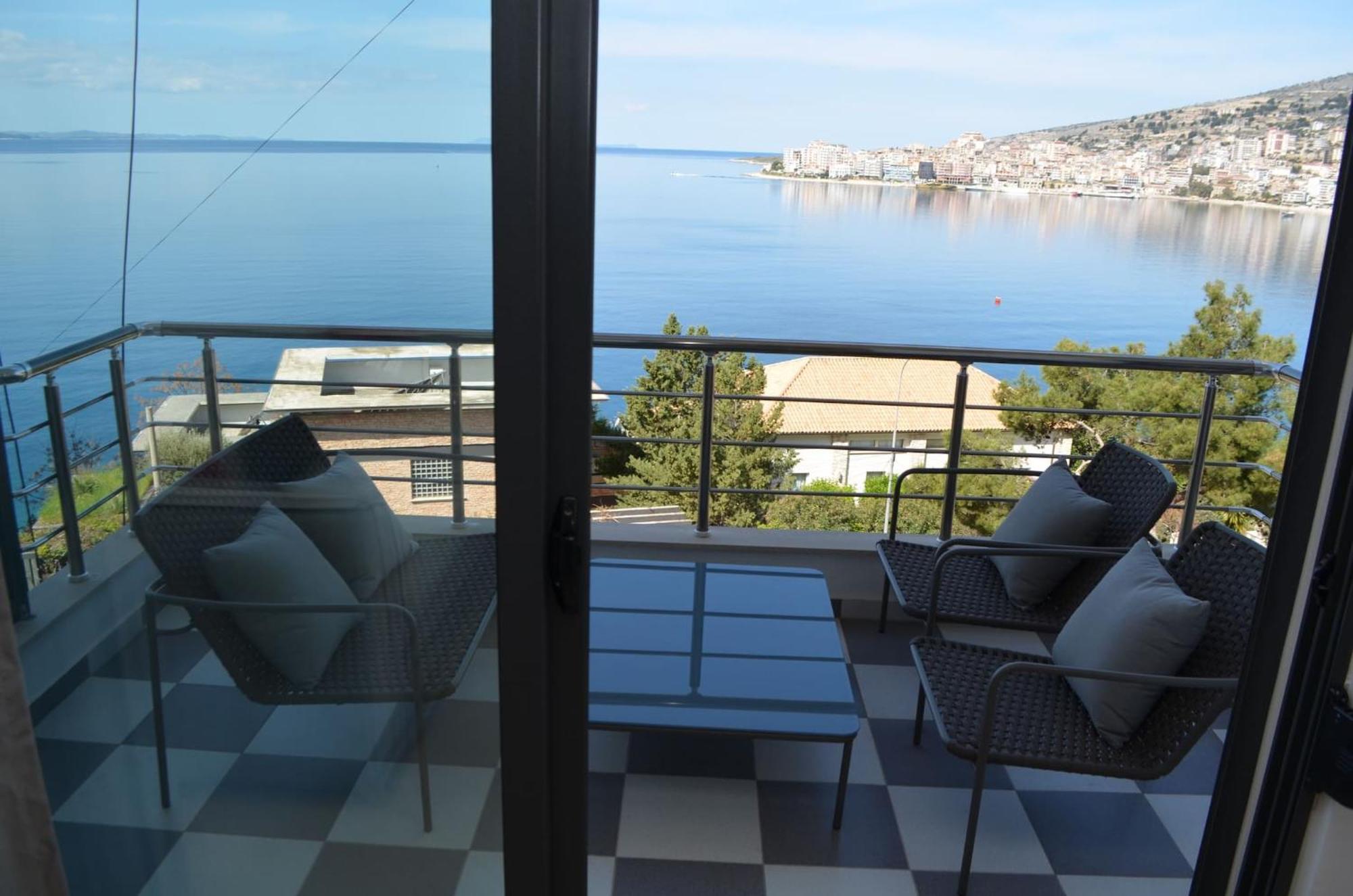 Sunset Tarraces Apartman Saranda Kültér fotó