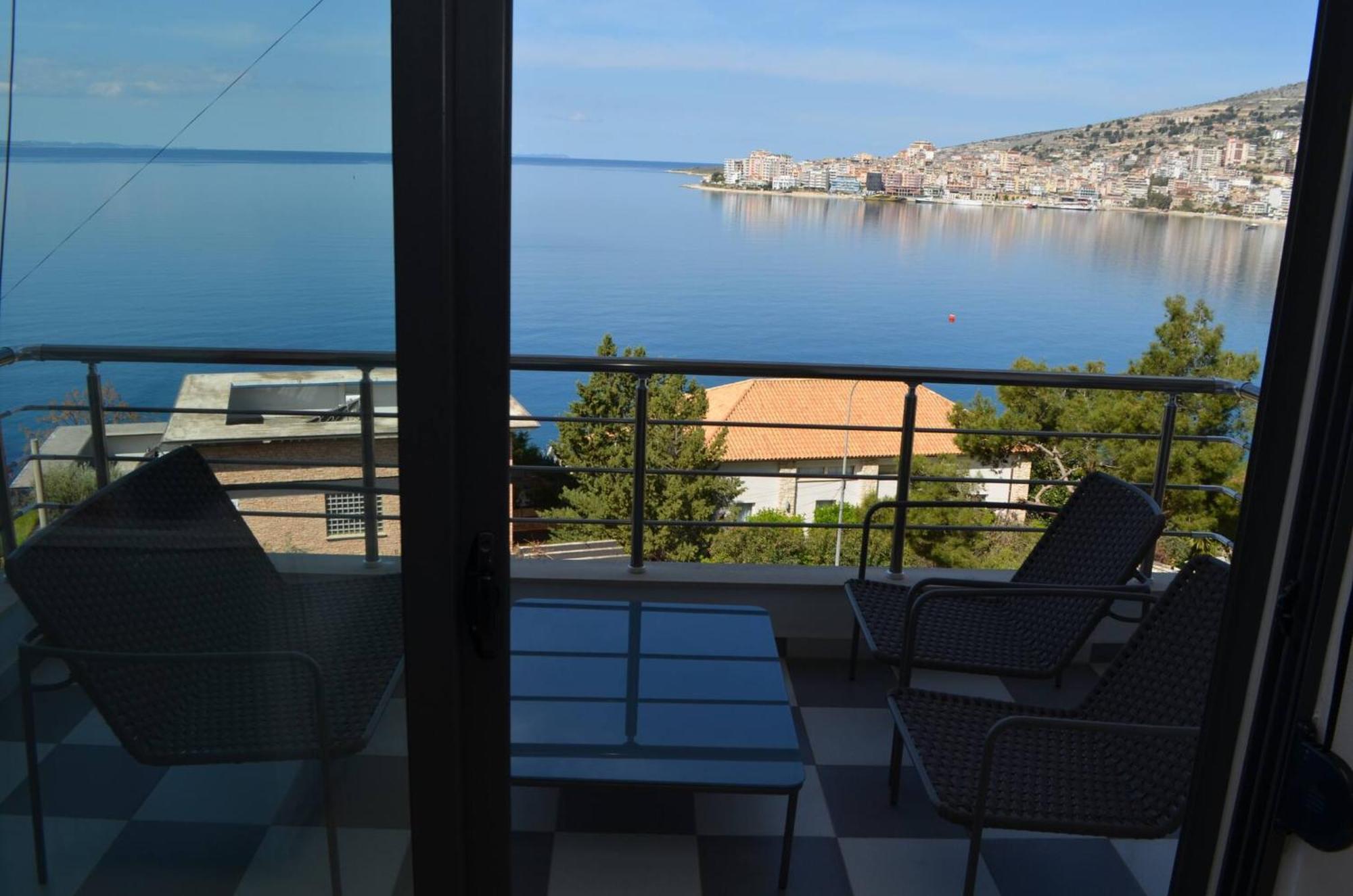Sunset Tarraces Apartman Saranda Kültér fotó