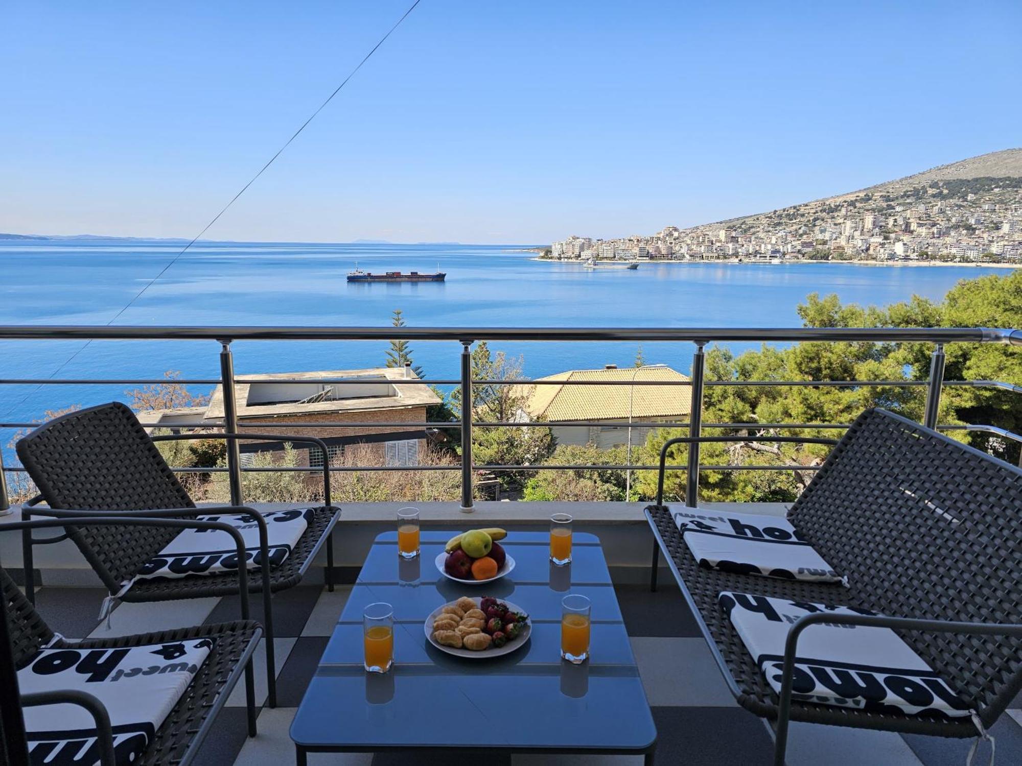 Sunset Tarraces Apartman Saranda Kültér fotó