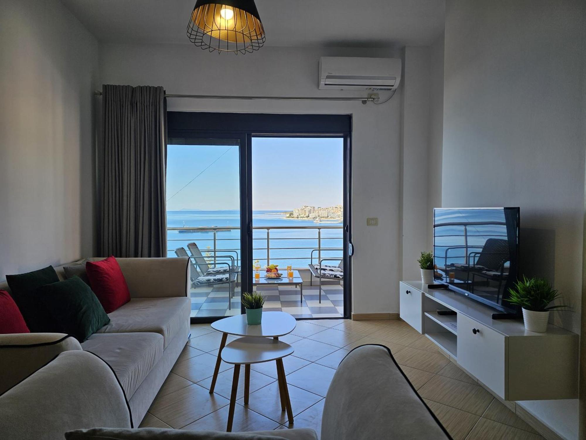 Sunset Tarraces Apartman Saranda Kültér fotó