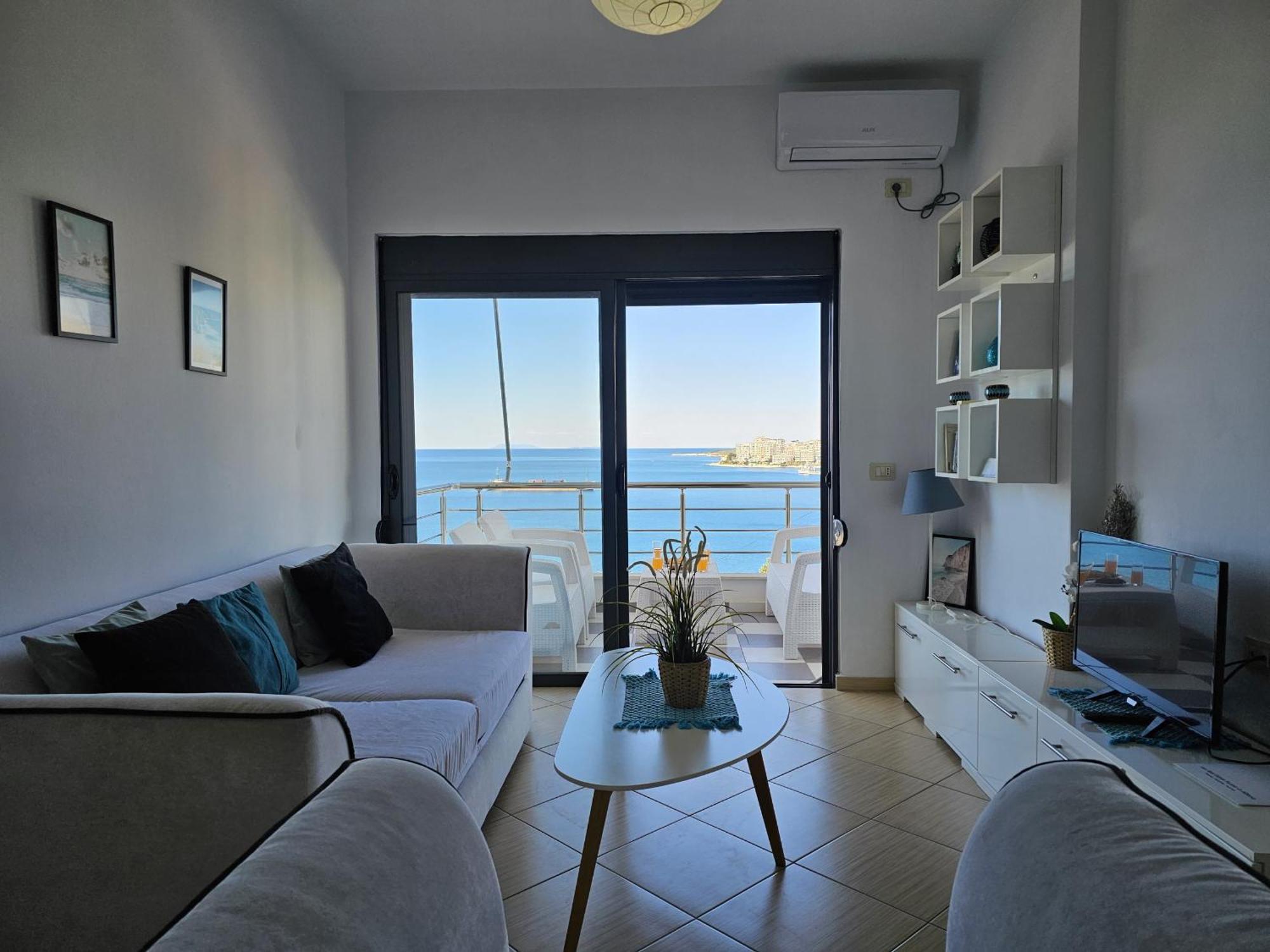 Sunset Tarraces Apartman Saranda Kültér fotó