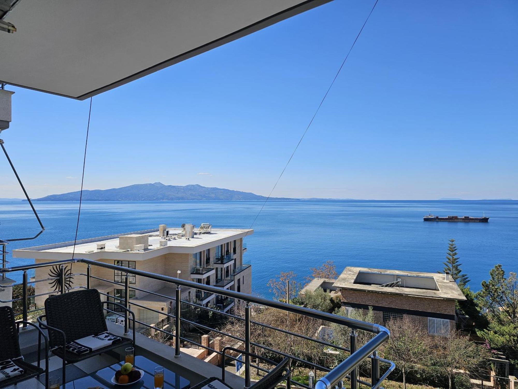 Sunset Tarraces Apartman Saranda Kültér fotó