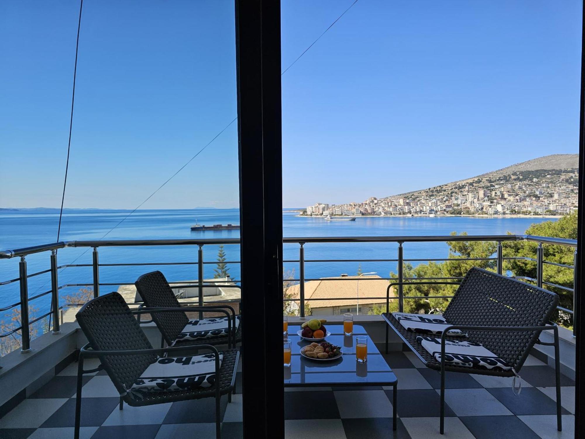 Sunset Tarraces Apartman Saranda Kültér fotó