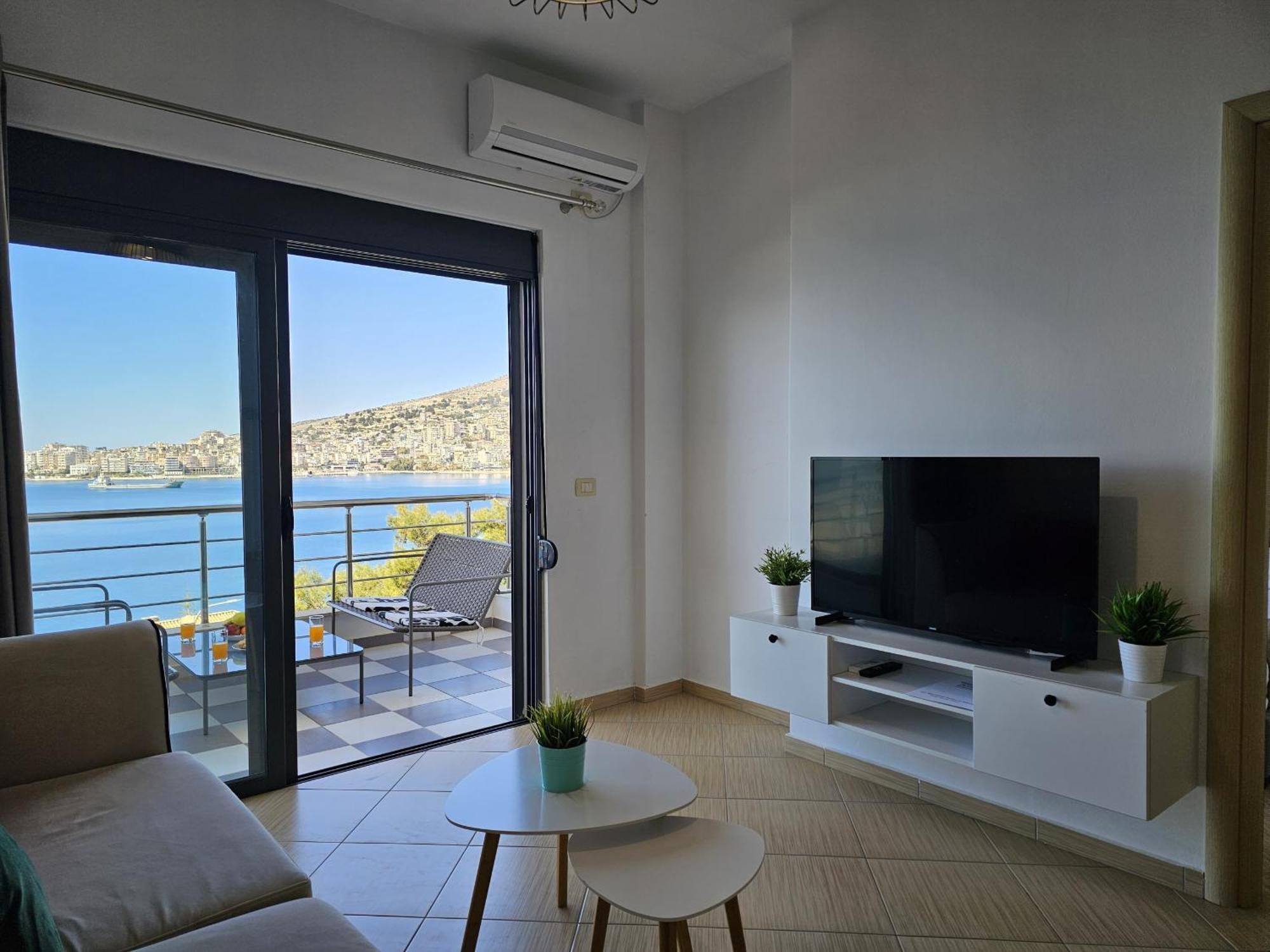 Sunset Tarraces Apartman Saranda Kültér fotó