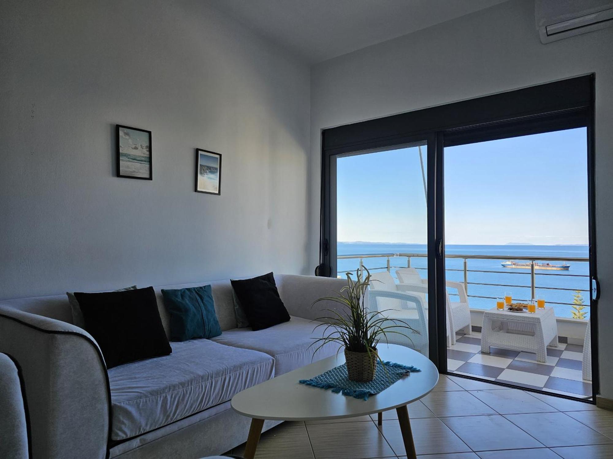 Sunset Tarraces Apartman Saranda Kültér fotó