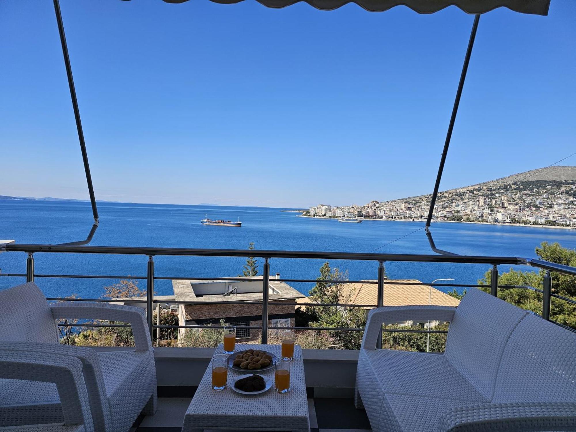 Sunset Tarraces Apartman Saranda Kültér fotó