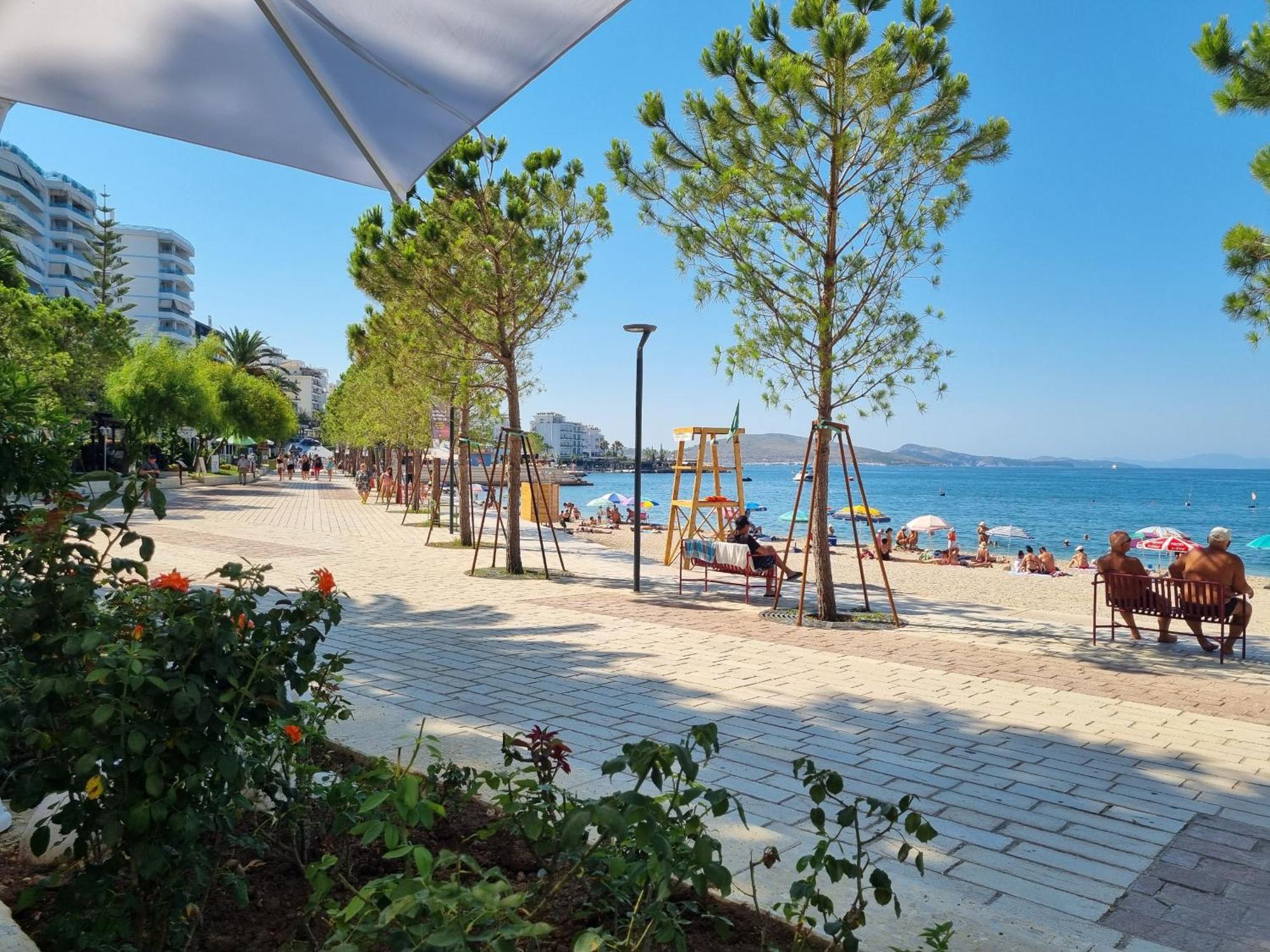 Sunset Tarraces Apartman Saranda Kültér fotó