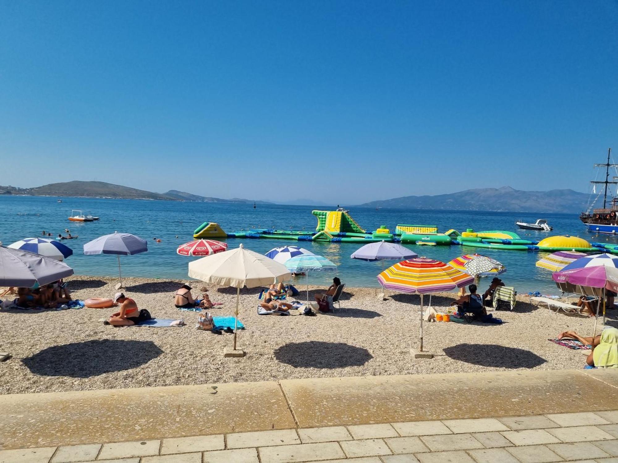 Sunset Tarraces Apartman Saranda Kültér fotó