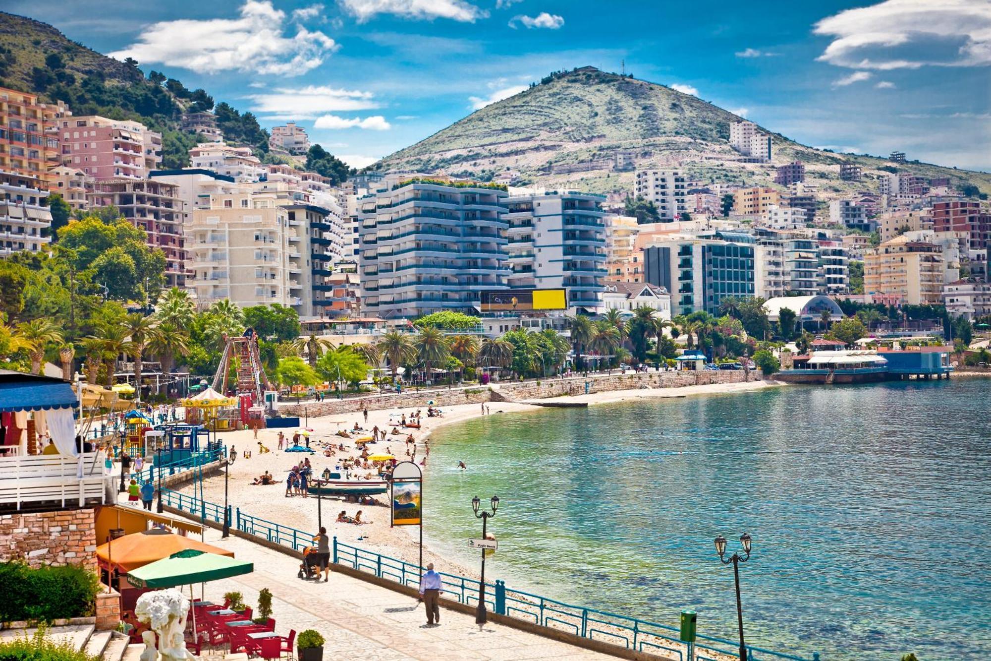Sunset Tarraces Apartman Saranda Kültér fotó