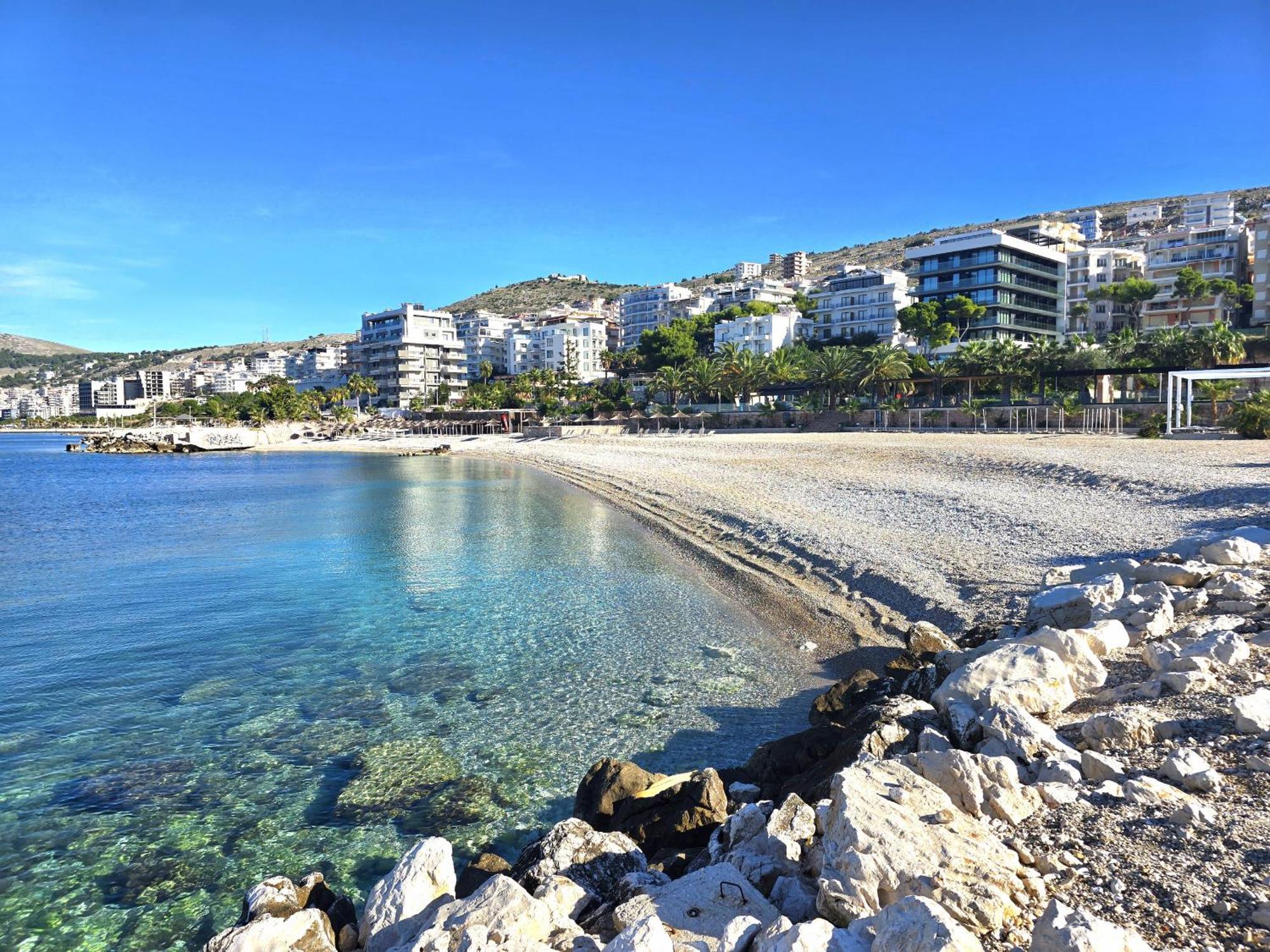 Sunset Tarraces Apartman Saranda Kültér fotó